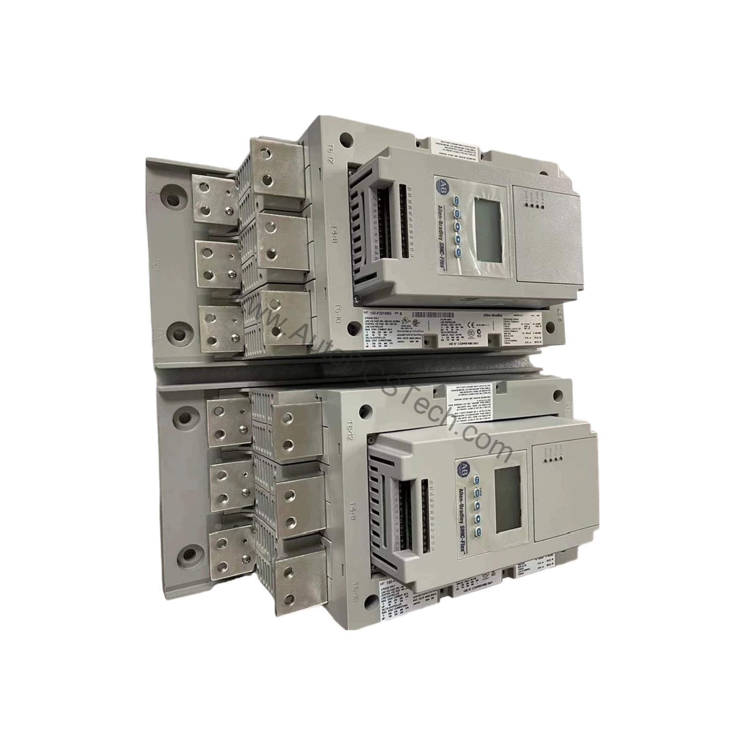 Figure 1: Front view of the Allen-Bradley 150-F135NBR industrial automation component showing its physical design and enclosure.