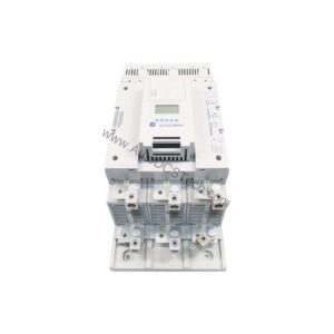 Figure 1: Front view of the Allen-Bradley 150-F361NBDB industrial automation component showing its physical design and enclosure.