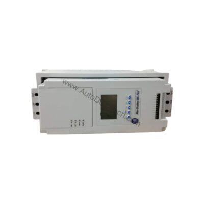 Figure 1: Front view of the Allen-Bradley 150-F60NBD industrial automation component showing its physical design and enclosure.