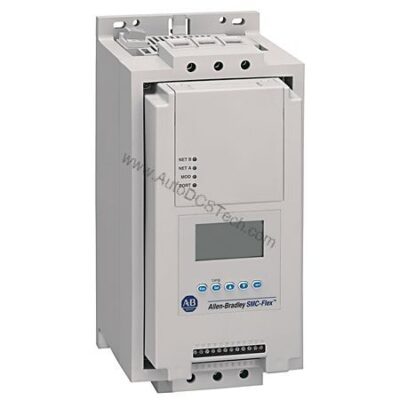Figure 1: Front view of the Allen-Bradley 150-F60NBR industrial automation component showing its physical design and enclosure.