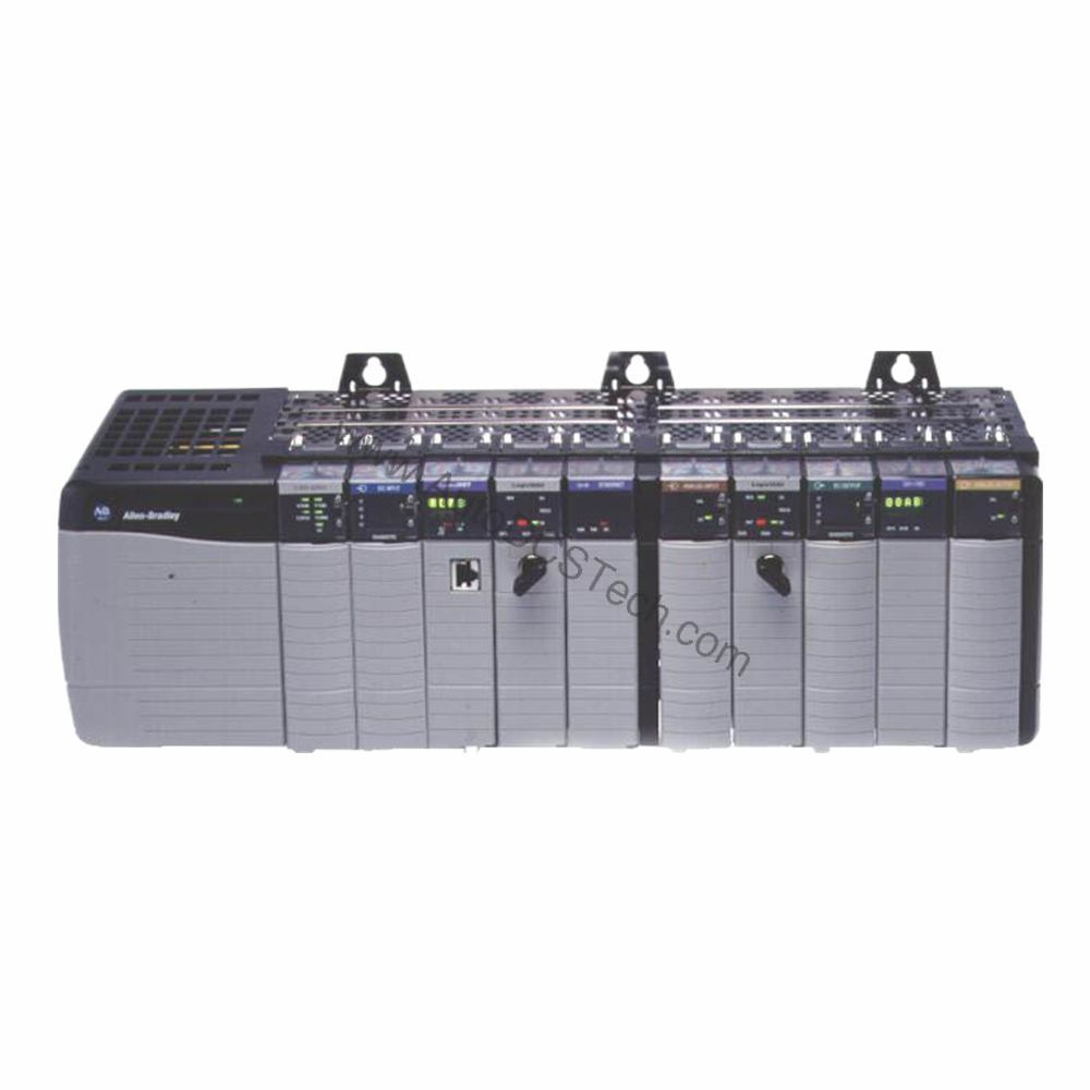 Figure 1: Front view of the Allen-Bradley 1606-XLS480E industrial automation component showing its physical design and enclosure.