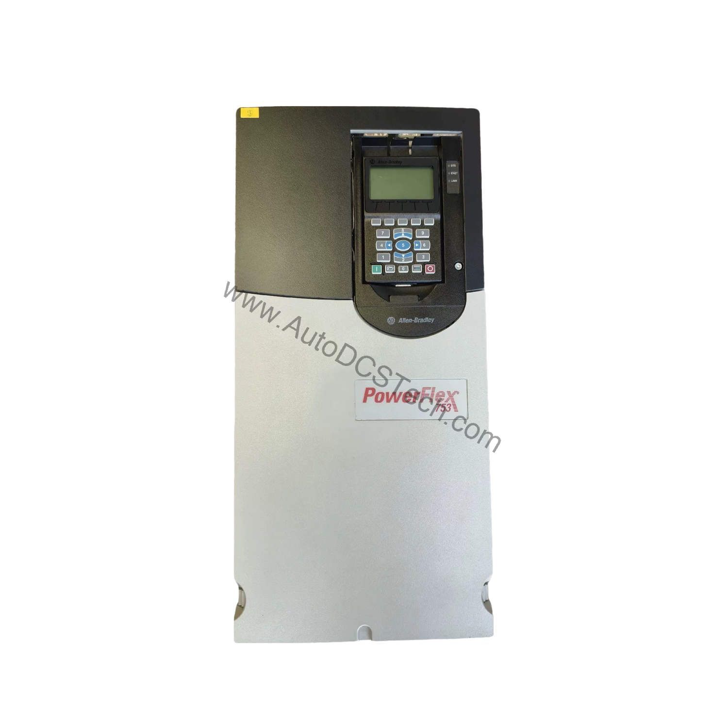 Figure 1: Front view of the Allen-Bradley 20F11NC072JA0NNNNN industrial automation component showing its physical design and enclosure.