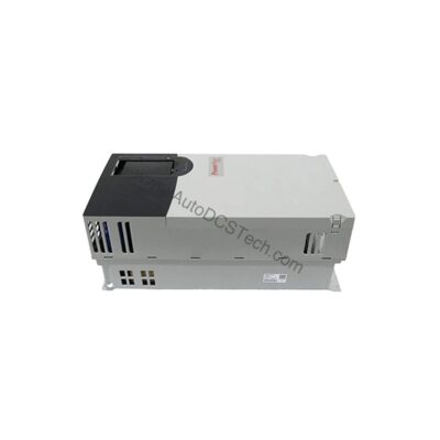 Figure 1: Front view of the Allen-Bradley 20F11NC104JA0NNNNN industrial automation component showing its physical design and enclosure.
