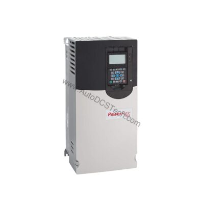 Figure 1: Front view of the Allen-Bradley 20F11ND077JA0NNNNN industrial automation component showing its physical design and enclosure.