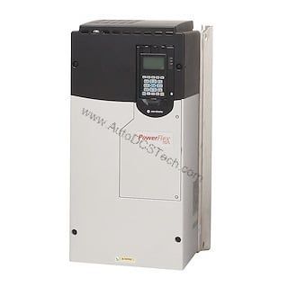 Figure 1: Front view of the Allen-Bradley 20F1ANC260JN0NNNNN industrial automation component showing its physical design and enclosure.