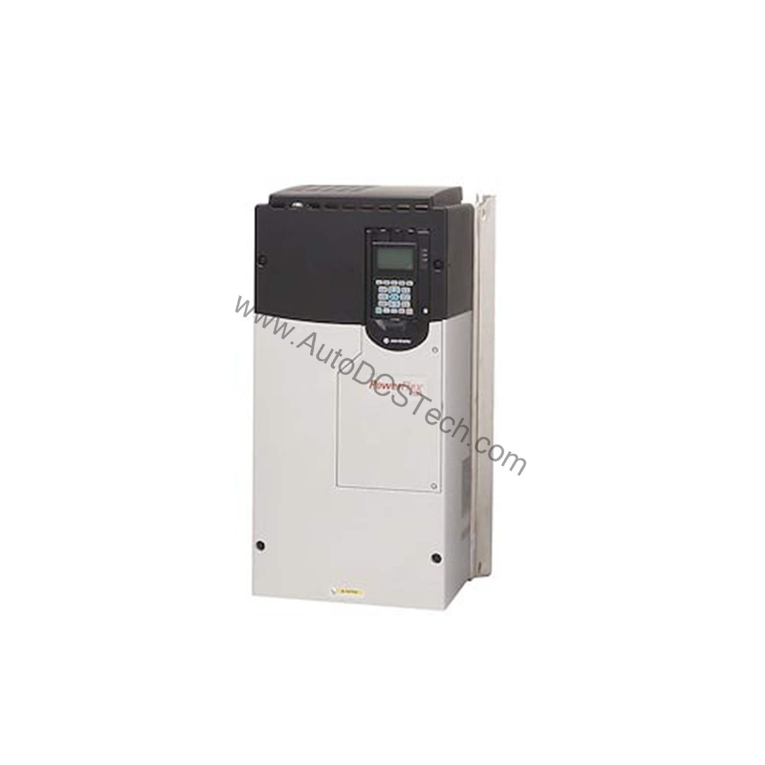 Figure 1: Front view of the Allen-Bradley 20F1AND125AN0NNNNN industrial automation component showing its physical design and enclosure.