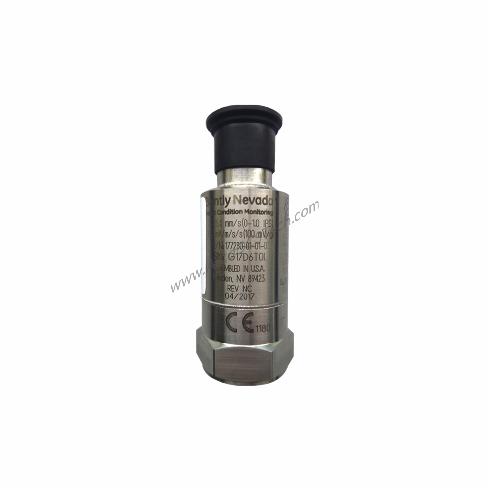 Bently Nevada 177230-01-01-05 Seismic Transmitter: Rugged Vibration Monitoring
