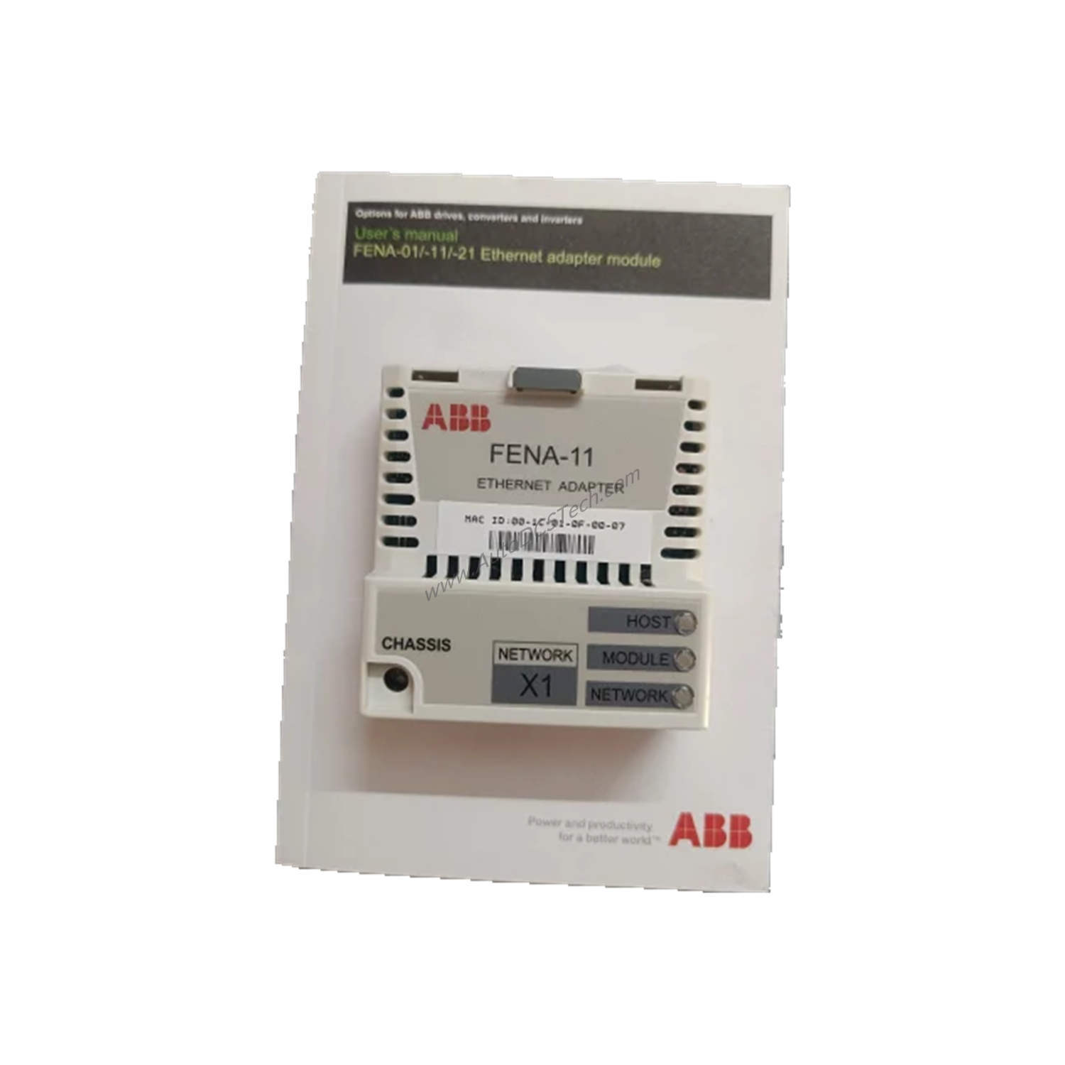 ABB FENA-11 FieldBus Kit ACS880 Ethernet Adapter Module Overview - FENA-11