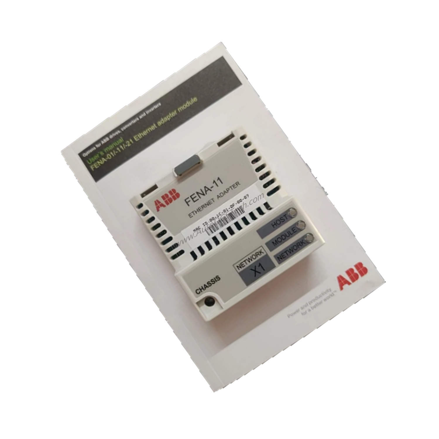 ABB FENA-11 FieldBus Kit ACS880 Ethernet Adapter Module Overview - FENA-11