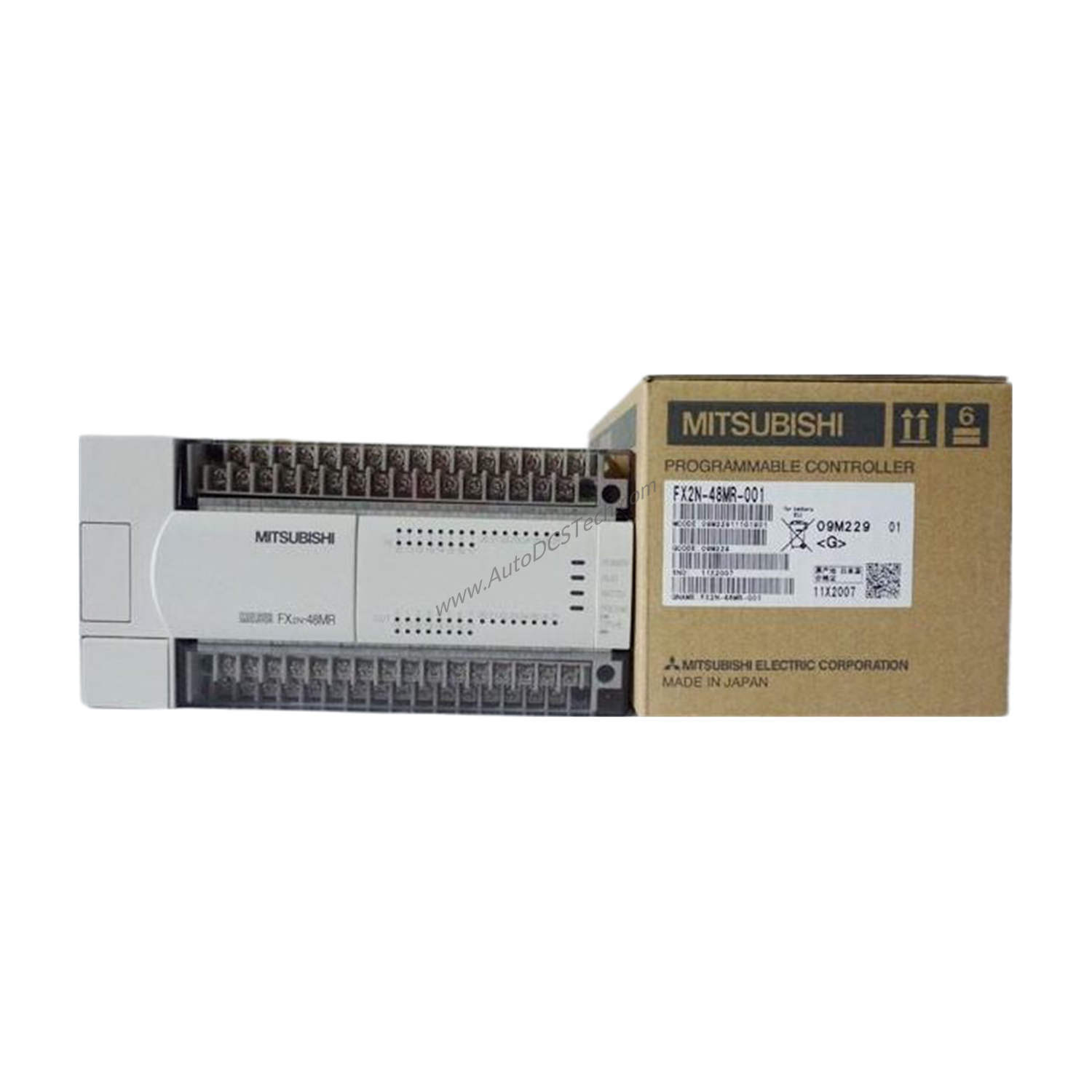 Mitsubishi FX2N-48MT-001 Fx2n Series Programmable Controller, 48 I/O, Transistor Output
