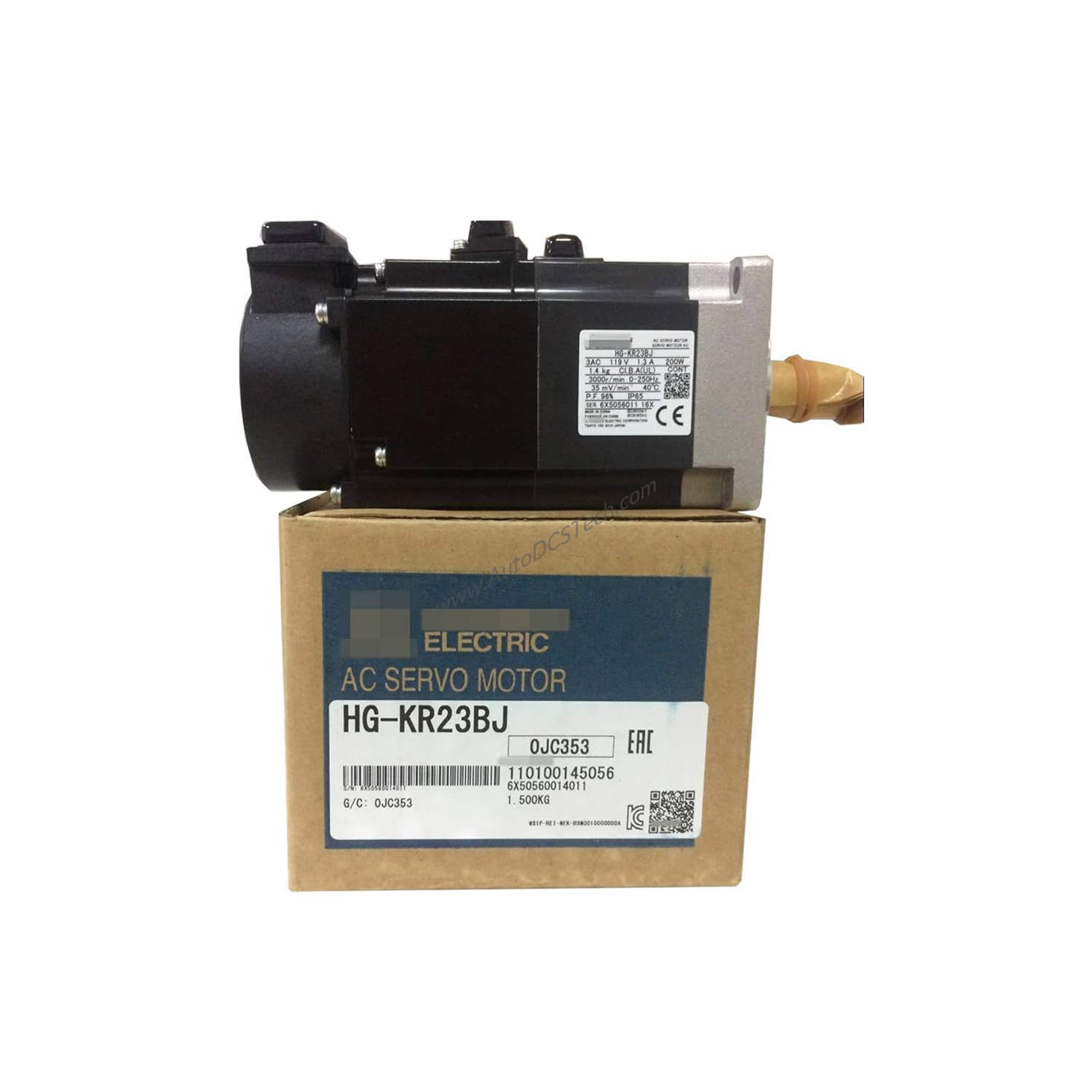 Mitsubishi HG-KR23J Rotary Servo Motor: Precision Motion Control