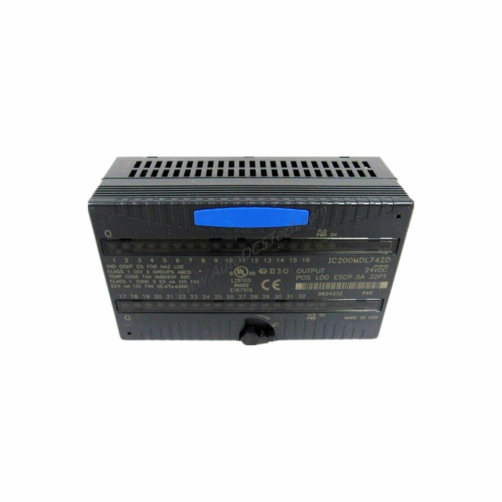 GE Fanuc IC200MDL742 Versamax Discrete Output Module 16 Points