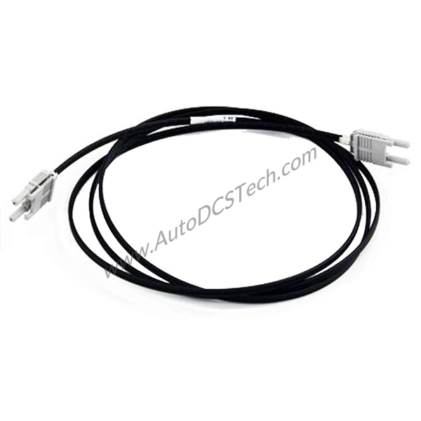 ABB TK811V015 POF Cable: 1.5m Duplex Plastic Optical Fiber for ModuleBus