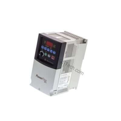Figure 1: Front view of the Allen-Bradley 22D-B012H204 industrial automation component showing its physical design and enclosure.