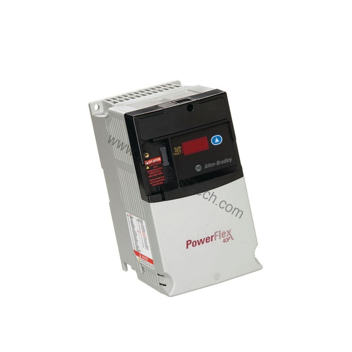 Figure 1: Front view of the Allen-Bradley 22D-D024H204 industrial automation component showing its physical design and enclosure.