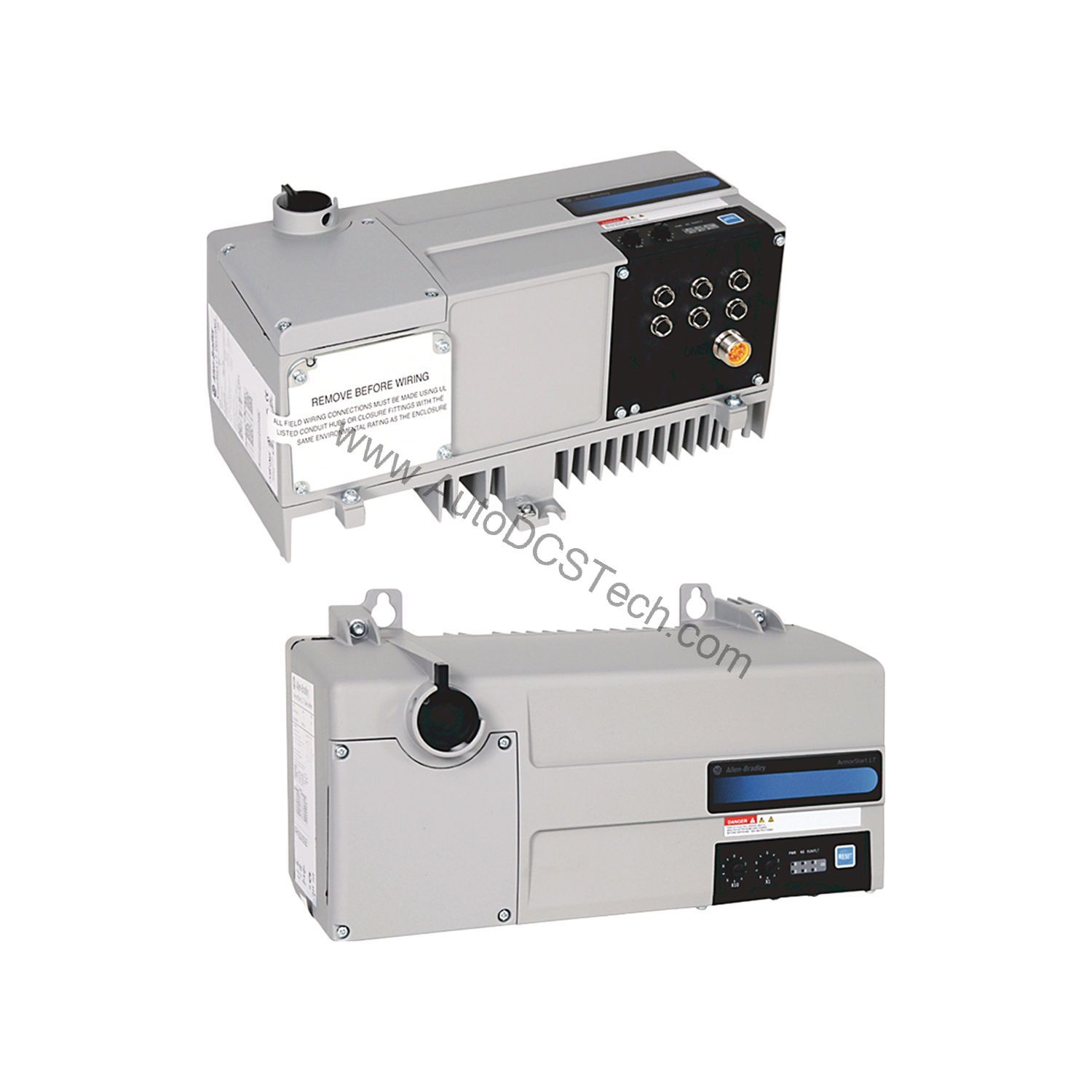 Figure 1: Front view of the Allen-Bradley 294D-FD4P2Z-G2-3 industrial automation component showing its physical design and enclosure.