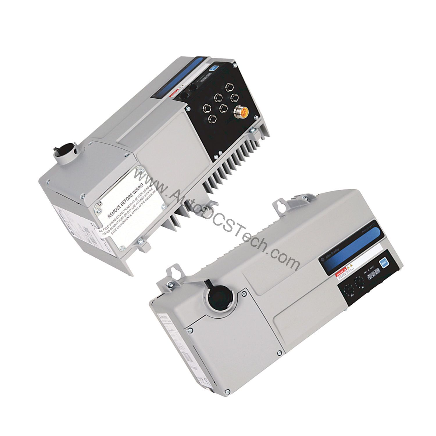 Figure 2: Technical layout and connection details for the Allen-Bradley 294D-FD4P2Z-G2-3 industrial automation component.