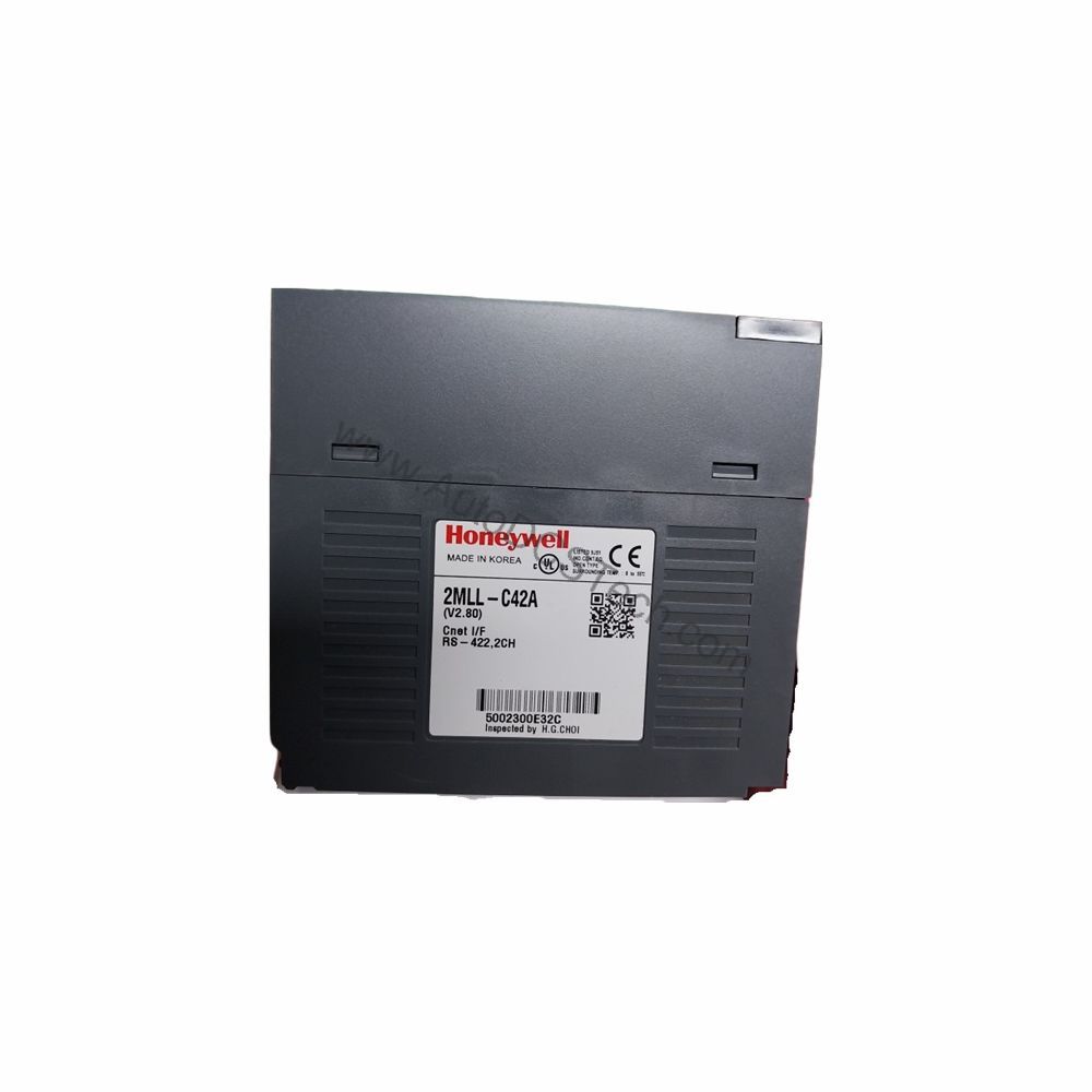 Figure 2: Technical layout and connection details for the Honeywell 2MLL-CH2A industrial automation component.