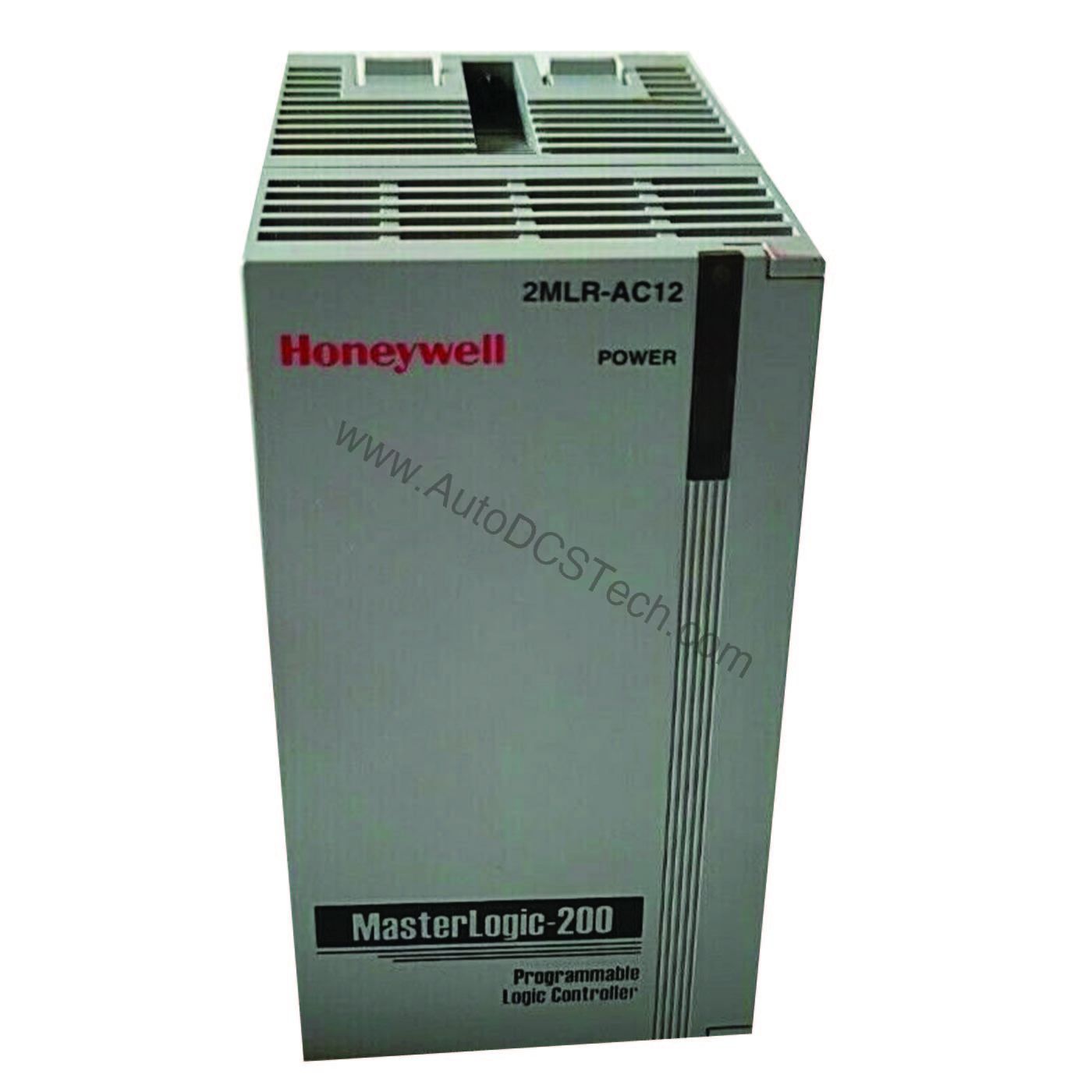 Figure 1: Front view of the Honeywell 2MLR-AC23 industrial automation component showing its physical design and enclosure.