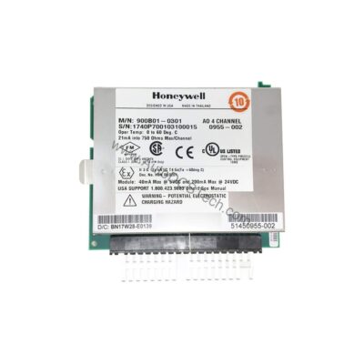 Honeywell 900B01-0301 Analog Output Module 4-Channel 0-20mA - 900B01-0301