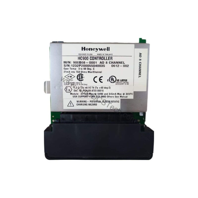 Honeywell 900B08-0202 Analog Output Module 8-Channel 0-20mA
