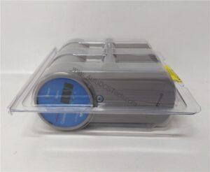 Figure 1: Front view of the Honeywell CC-PCF901 industrial automation component showing its physical design and enclosure.