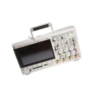 Figure 2: Technical layout and connection details for the Honeywell DSOX3014T industrial automation component.