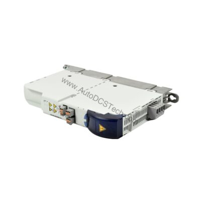 Figure 1: Front view of the Lenze E70ACPSE0304S industrial automation component showing its physical design and enclosure.