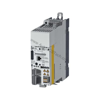 Figure 1: Front view of the Lenze E84AVHCE3714SX0 industrial automation component showing its physical design and enclosure.