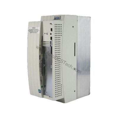 Figure 1: Front view of the Lenze EMB9352-C industrial automation component showing its physical design and enclosure.