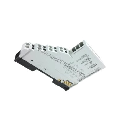 Figure 2: Technical layout and connection details for the Lenze EPM-S501 industrial automation component.