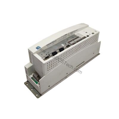 Figure 1: Front view of the Lenze EVF9324-EV industrial automation component showing its physical design and enclosure.