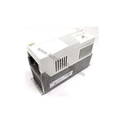 Figure 1: Front view of the Lenze EVF9332-EV industrial automation component showing its physical design and enclosure.