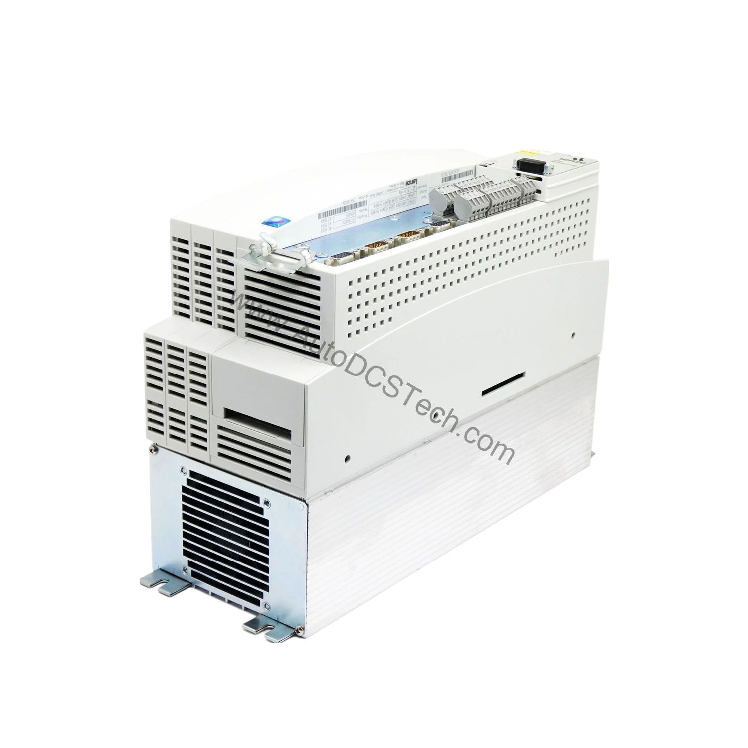 Figure 1: Front view of the Lenze EVS9322-ET industrial automation component showing its physical design and enclosure.