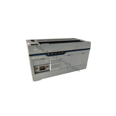 Figure 2: Technical layout and connection details for the Flexem FC5M-40MP-DC industrial automation component.