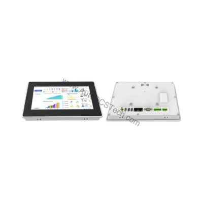 Figure 2: Technical layout and connection details for the Flexem FPad710 industrial automation component.
