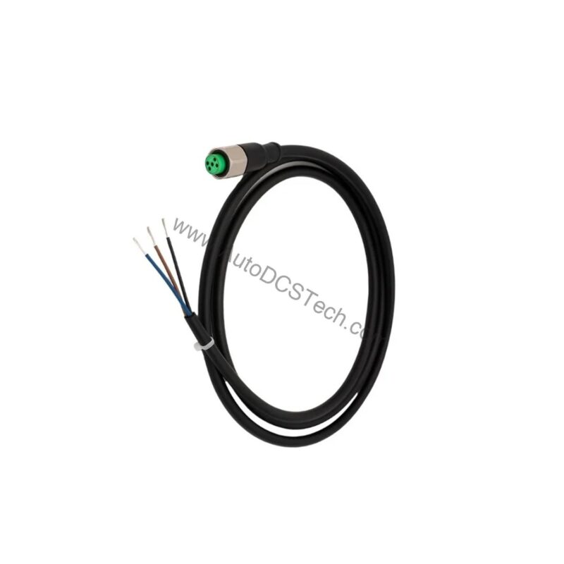 Lenze K-D M12A-4P-2m-PVC M12 Connection Cable 4-Pin 2m PVC