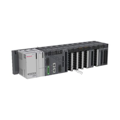 Figure 1: Front view of the Honeywell MLF-DC04C industrial automation component showing its physical design and enclosure.