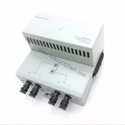 Figure 1: Front view of the Honeywell TC-RPFM01 industrial automation component showing its physical design and enclosure.