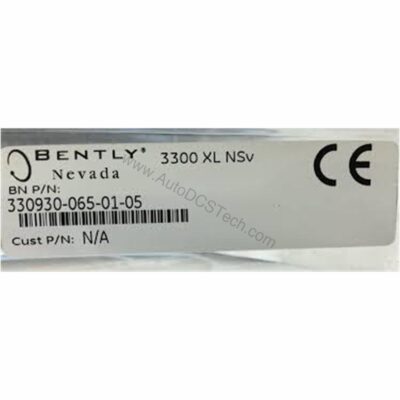 Figure 1: Front view of the Bently Nevada 330930-040-04-00 industrial automation component showing its physical design and enclosure.