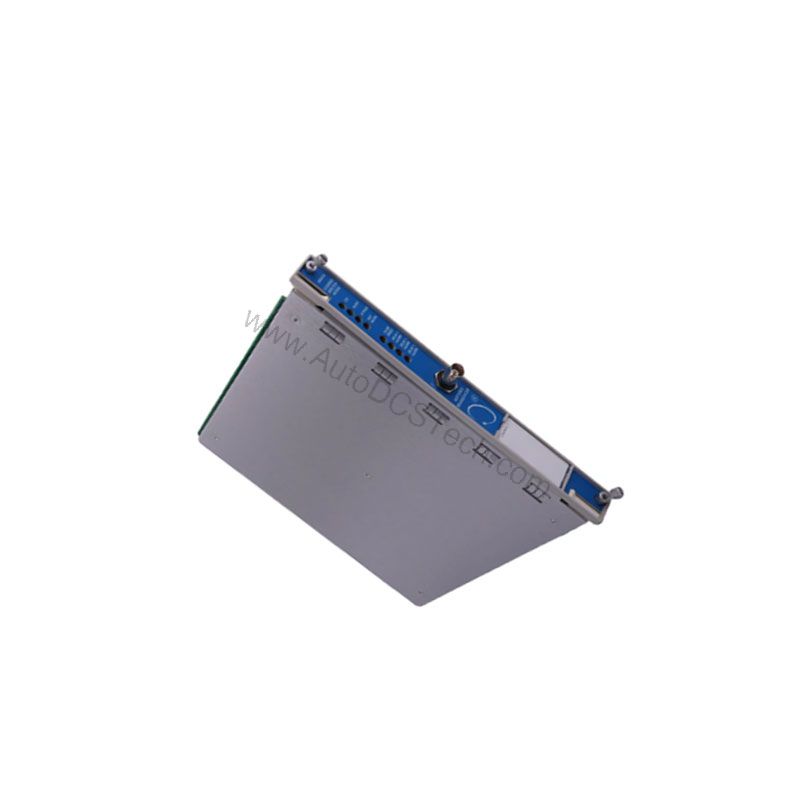 Figure 1: Front view of the Bently Nevada 3500/53-03-00 industrial automation component showing its physical design and enclosure.