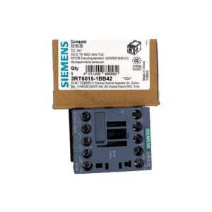 Figure 2: Technical layout and connection details for the Siemens 3RT6015-1BB42 industrial automation component.