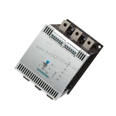 Figure 2: Technical layout and connection details for the Siemens 3RW4056-6BB44 industrial automation component.