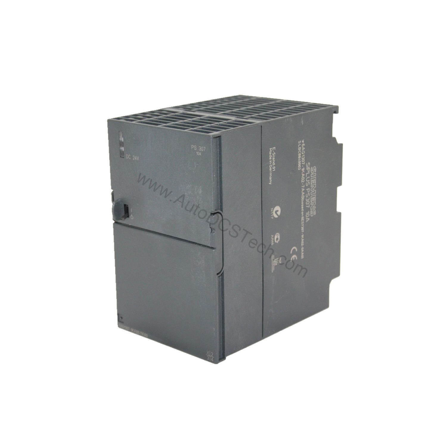 Figure 1: Front view of the Siemens 6AG1307-1KA02-7AA0 industrial automation component showing its physical design and enclosure.