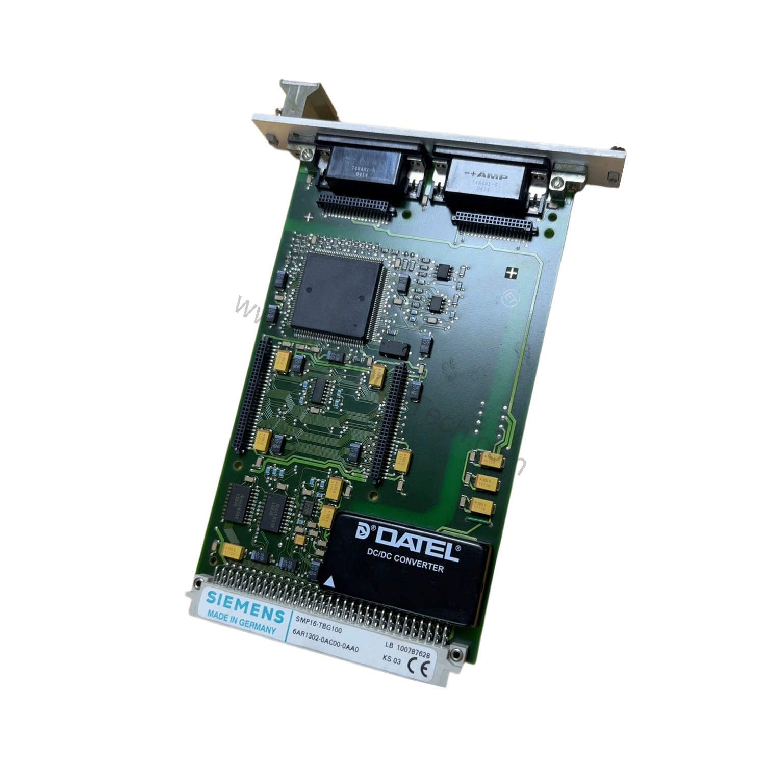 Figure 2: Technical layout and connection details for the Siemens 6AR1302-0AC00-0AA0 industrial automation component.