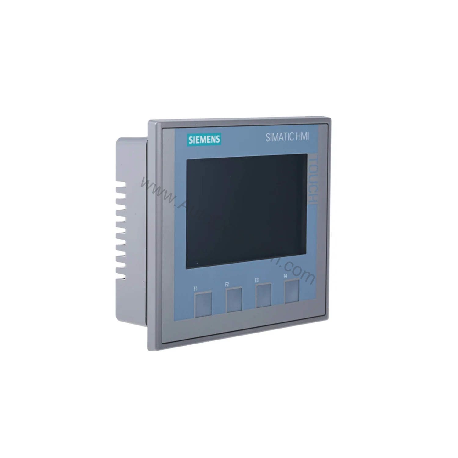 Figure 1: Front view of the Siemens 6AV2123-2DB03-0AX0 industrial automation component showing its physical design and enclosure.