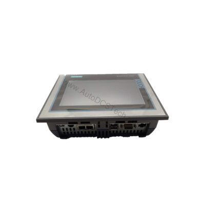 Figure 1: Front view of the Siemens 6AV2124-1GC01-0AX0 industrial automation component showing its physical design and enclosure.