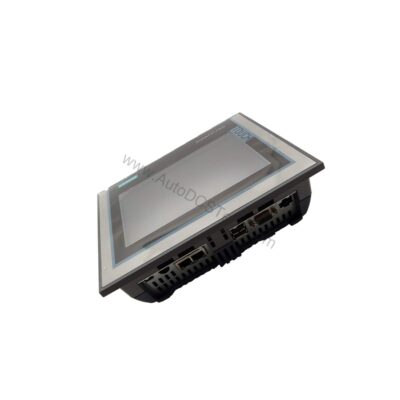 Figure 2: Technical layout and connection details for the Siemens 6AV2124-1GC01-0AX0 industrial automation component.