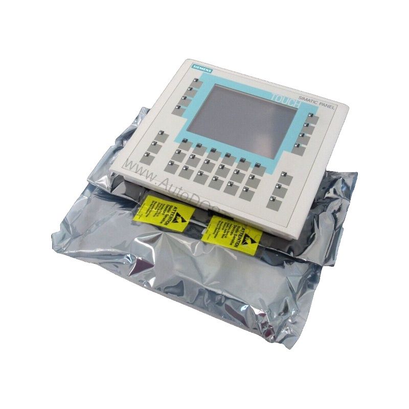 Figure 1: Front view of the Siemens 6AV6642-0DC01-1AX1 industrial automation component showing its physical design and enclosure.