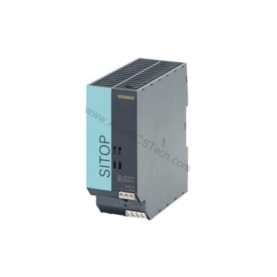 Figure 1: Front view of the Siemens 6EP1333-3BA00 industrial automation component showing its physical design and enclosure.